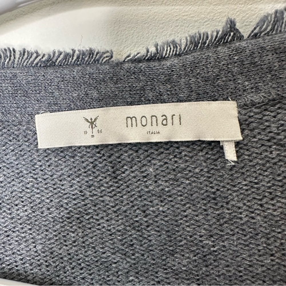 Monari Italia zip up long sleeve sweater jacket - Picture 9 of 14